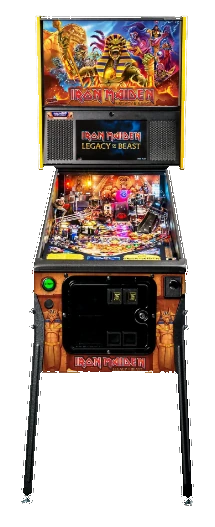 Stern Iron Maiden Premium Pinball Machine by Stern