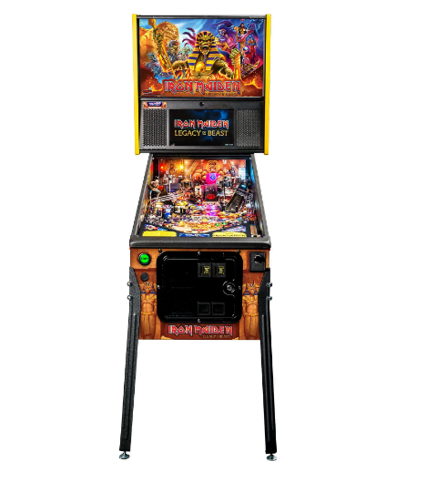 Stern Iron Maiden Premium Pinball Machine by Stern