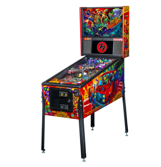 Stern Foo Fighters Premium Pinball Machine by Stern