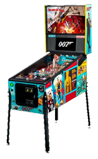 Stern James Bond 007 Premium Pinball Machine by Stern