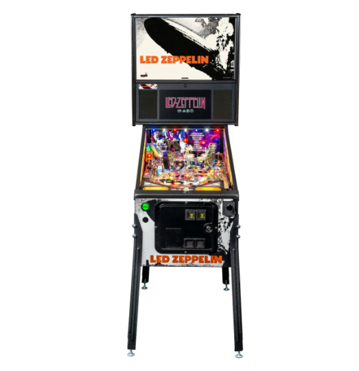 Stern Led Zeppelin Premium Pinball Machine by Stern