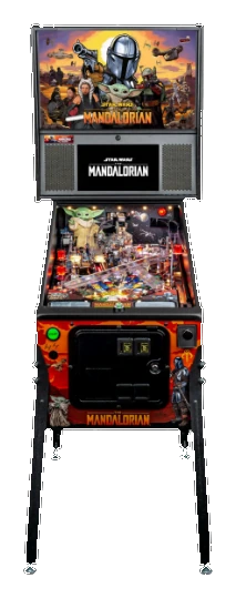 Stern The Mandalorian Premium Pinball Machine by Stern