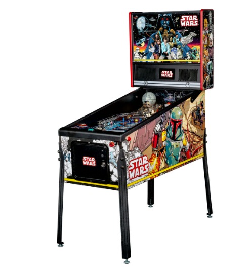 Stern Star Wars Comic Art Pinball Machine by Stern pinball machine