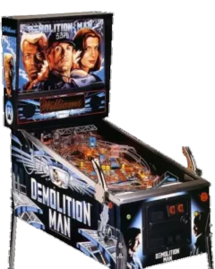 Demolition Man Pinball Machine by Williams