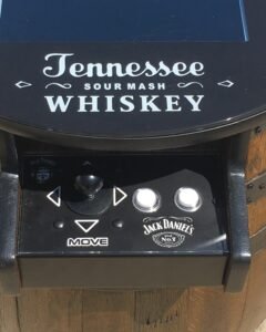 Tennessee Whiskey Barrel Multigame - Sixty Classic Games in One Unit - 1 Year Warranty! Used Barrel