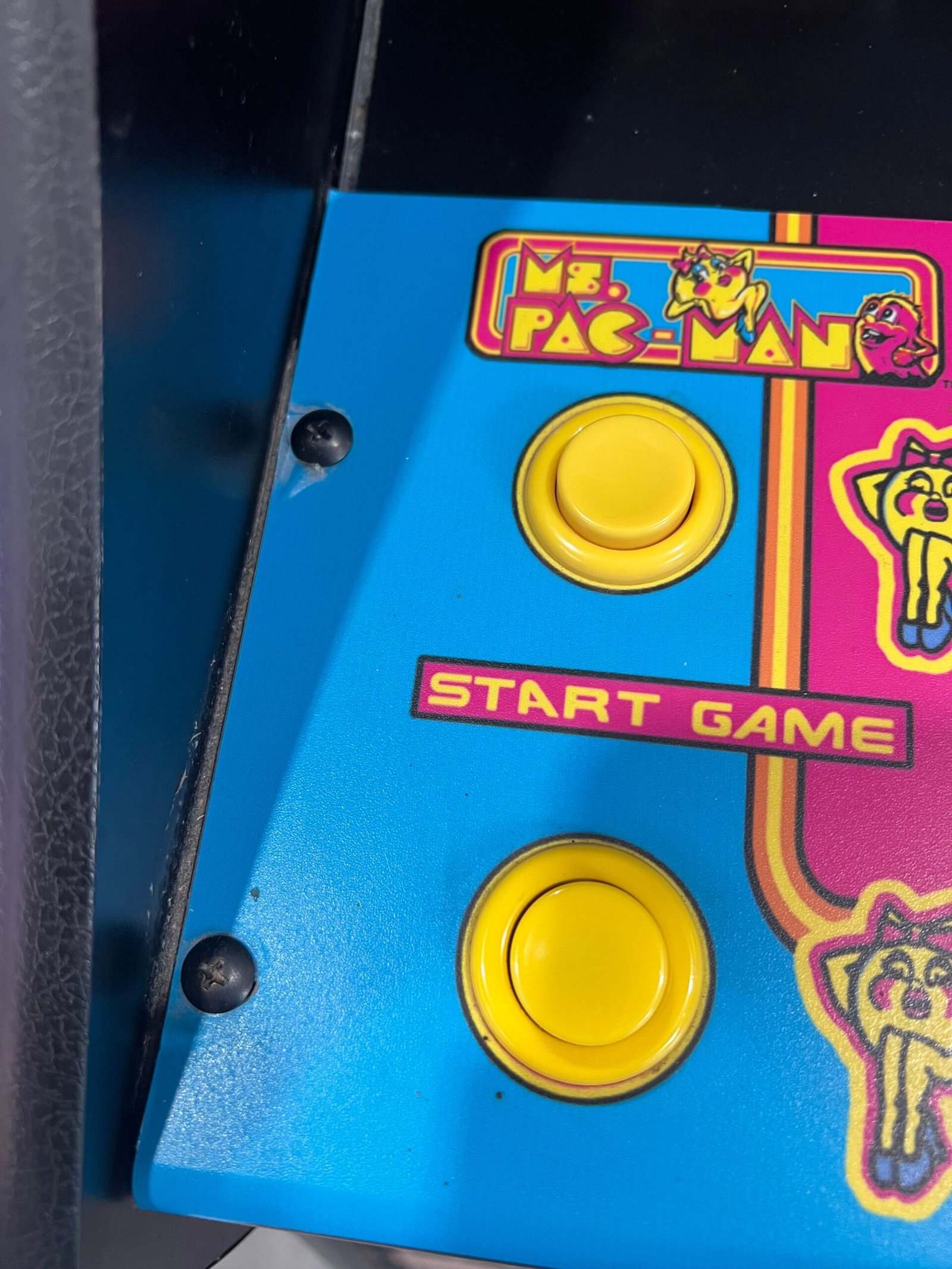 Ms Pac-Man Galaga Reunion Arcade Class of 1981 Game (also plays PAC-MAN) - Original VERY NICE Cabinet - Works 100% Flat Screen BEAUTIFUL GAME!!!