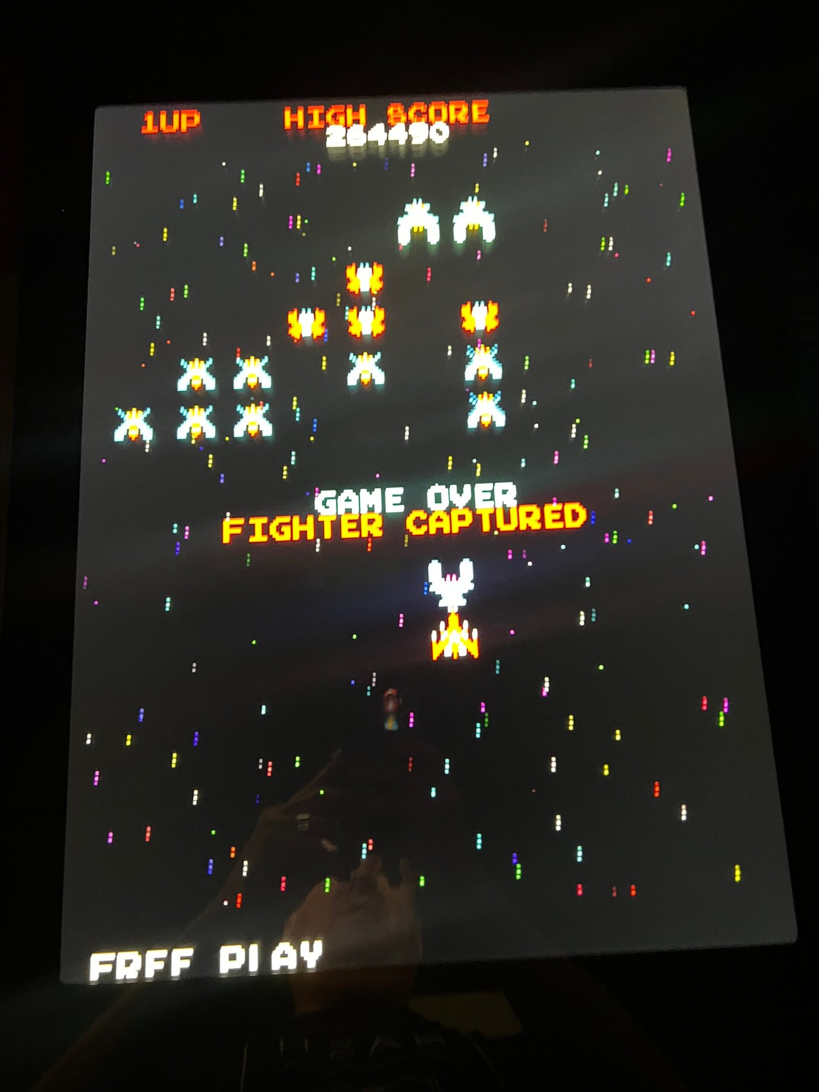 Ms Pac-Man Galaga Reunion Arcade Class of 1981 Game (also plays PAC-MAN) - Original VERY NICE Cabinet - Works 100% Flat Screen BEAUTIFUL GAME!!!