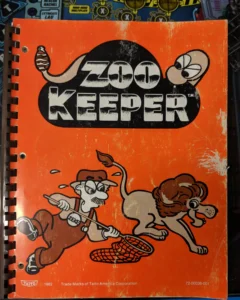 Zoo Keeper- Taito - Manual - Schematics - Instructions - Used Copy