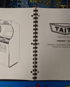 Zoo Keeper- Taito - Manual - Schematics - Instructions - Used Copy