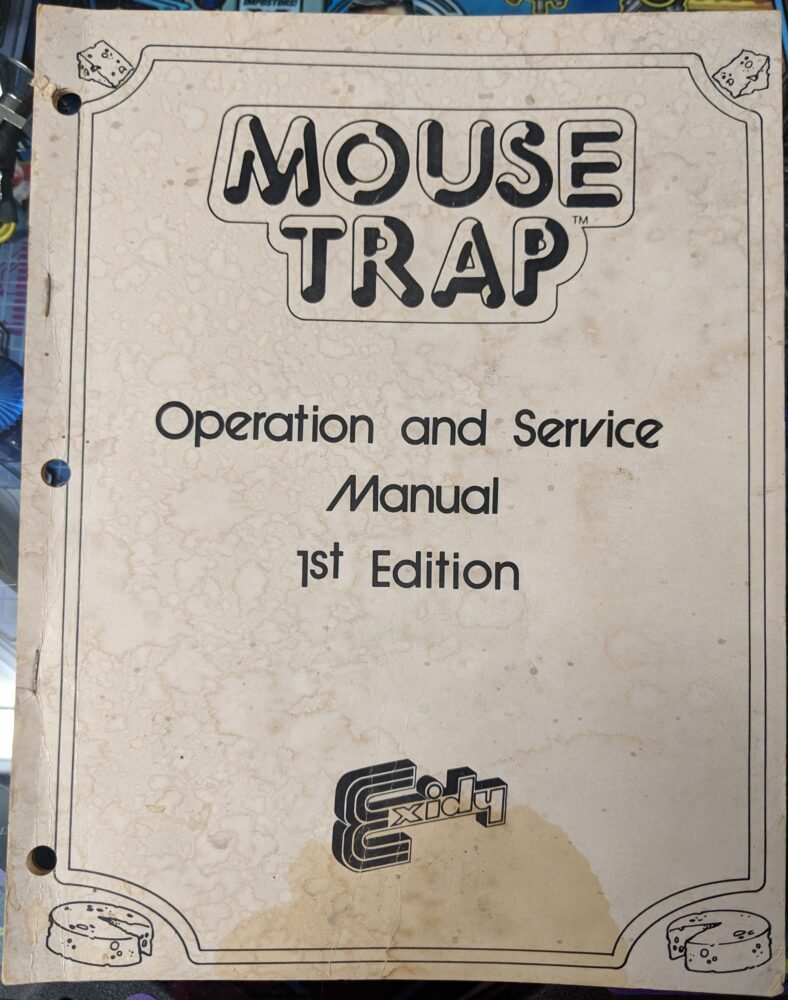 n/a Mouse Trap - Manual - Schematics - Instructions - Used Copy