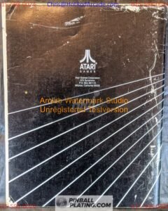 Road Blasters - Atari - Arcade Manual - Schematics - Instructions - Used Copy