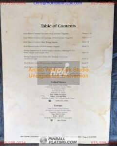 Road Blasters (Copy #2) - Atari - Arcade Manual - Schematics - Instructions - Used Copy