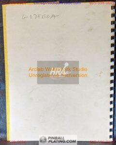 Satan's Hollow - Bally - Arcade Manual - Schematics - Instructions - Used Copy