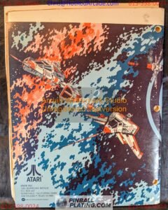 Space Duel - Atari - Arcade Manual - Schematics - Instructions -Used Copy