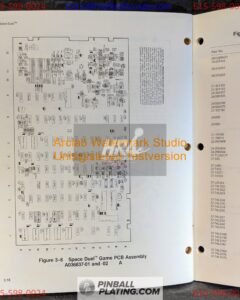 Space Duel - Atari - Arcade Manual - Schematics - Instructions -Used Copy
