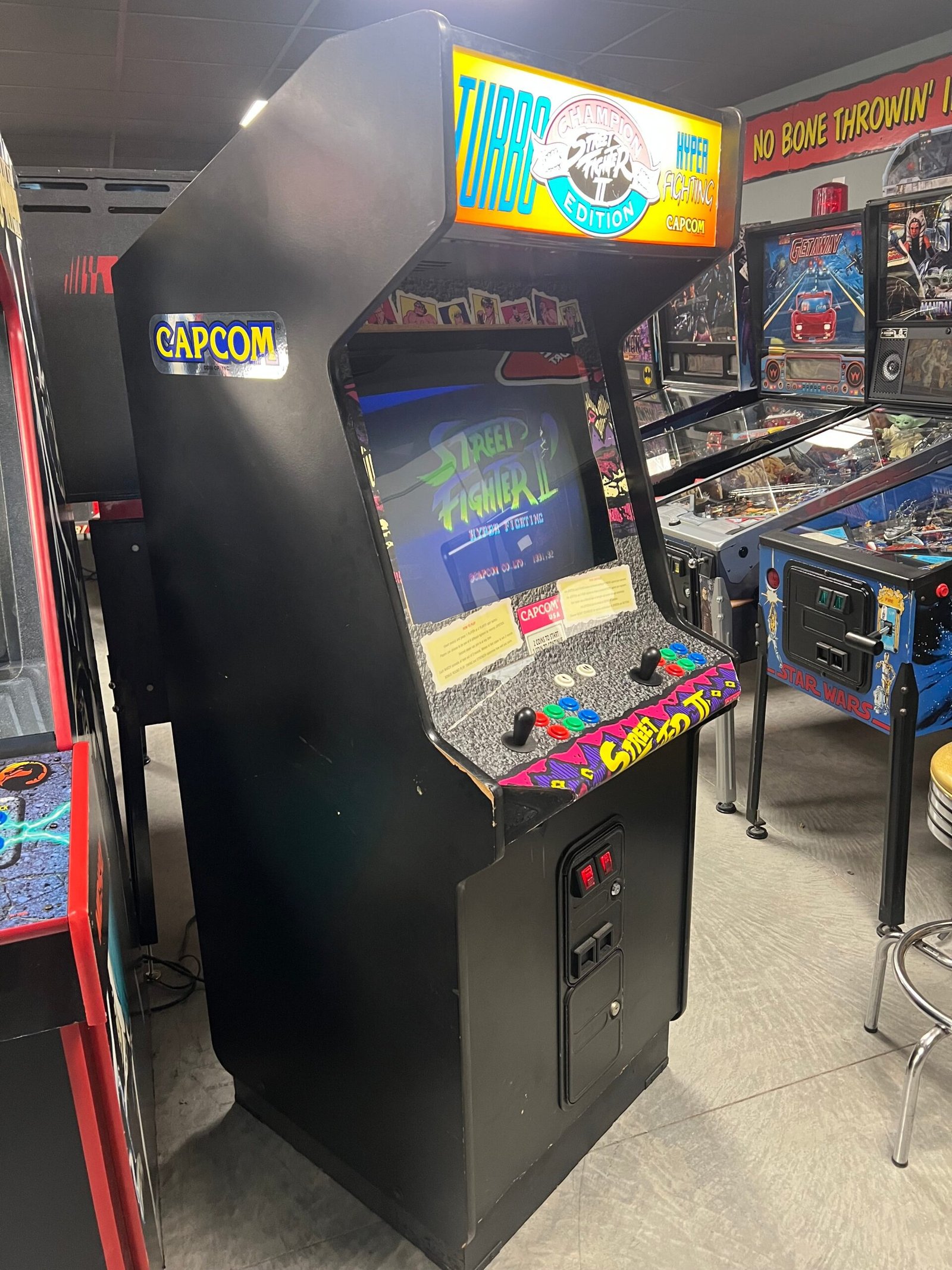 Capcom STREET FIGHTER 2 - HYPER FIGHTING - Capcom Arcade Game - Works 100% - Fight Like The Best!