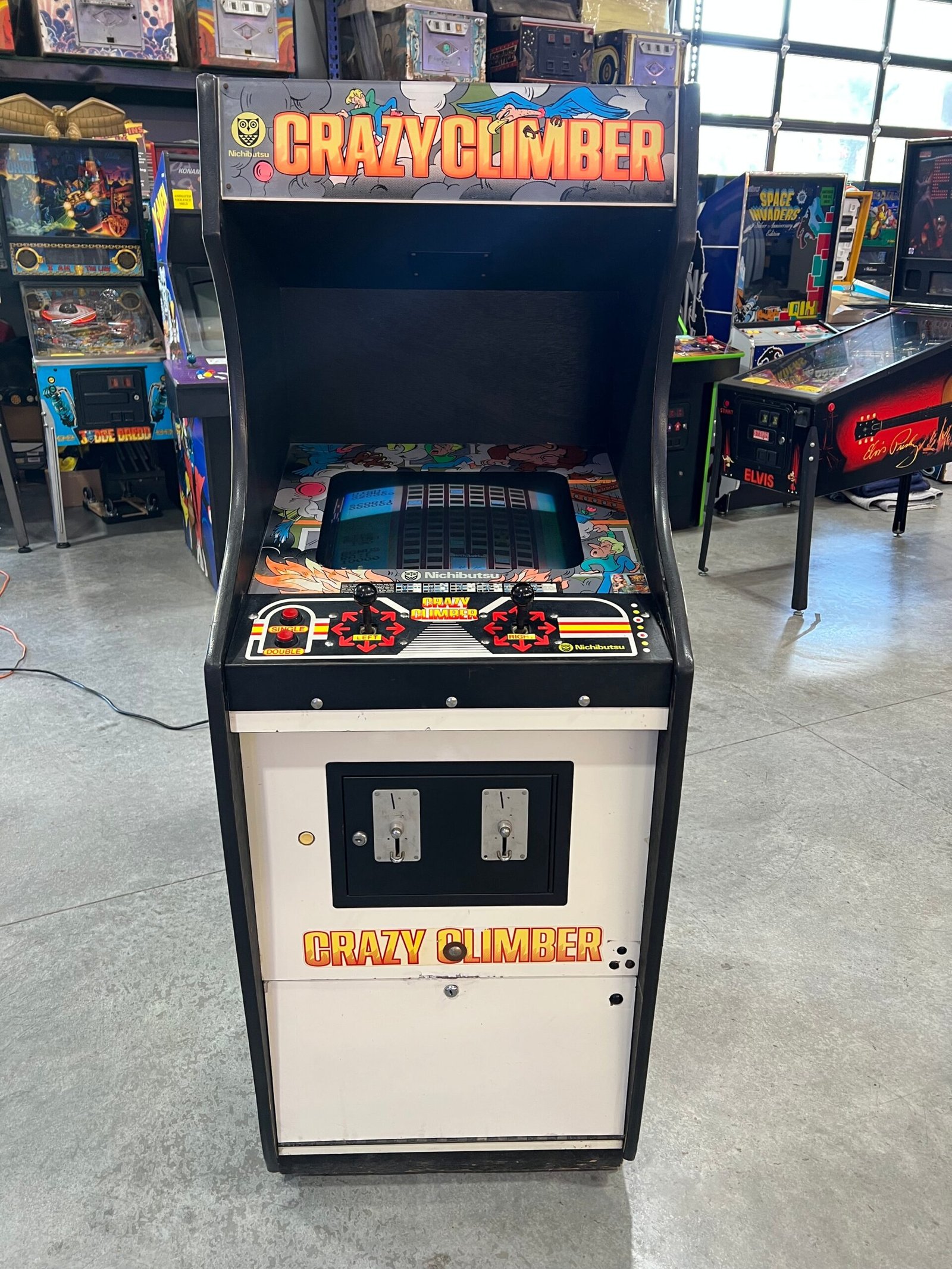 Nichibutsu CRAZY CLIMBER - Nichibutsu Arcade Game - Works 100% - Rarer Classic - Hard to Find!