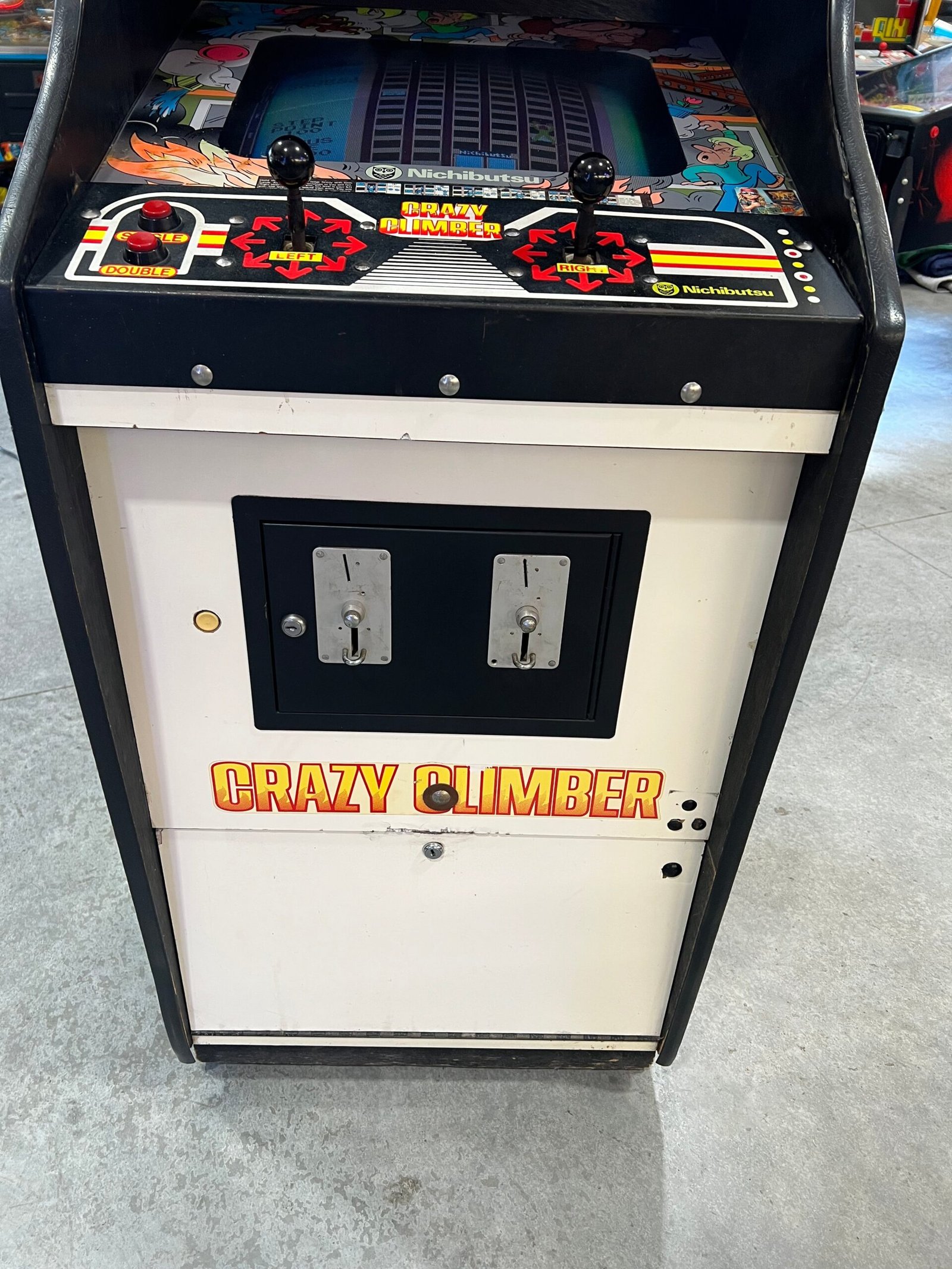 Nichibutsu CRAZY CLIMBER - Nichibutsu Arcade Game - Works 100% - Rarer Classic - Hard to Find!