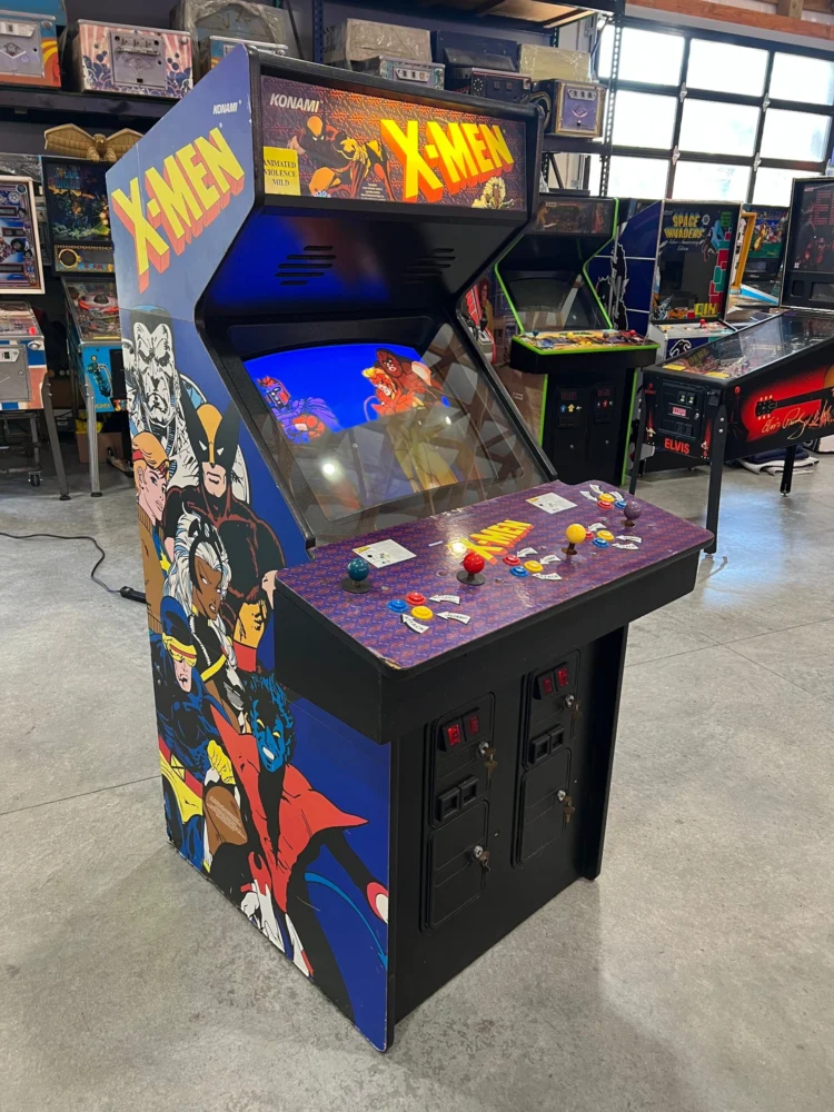 Konami X-Men 4-Player Arcade Machine by Konami - Used Original Cabinet