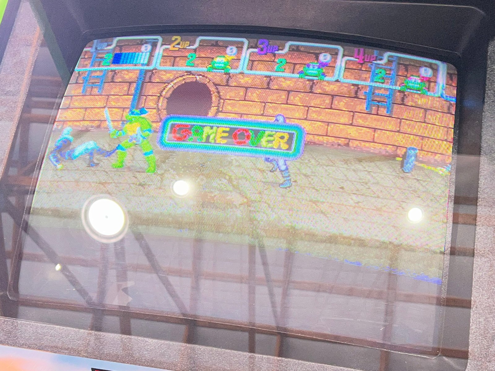 TEENAGE MUTANT NINJA TURTLES - 4 PLAYER - The OG - Konami Arcade Game! ORIGINAL! Good Looking Arcade Cabinet - TMNT- TNT - Working Great!