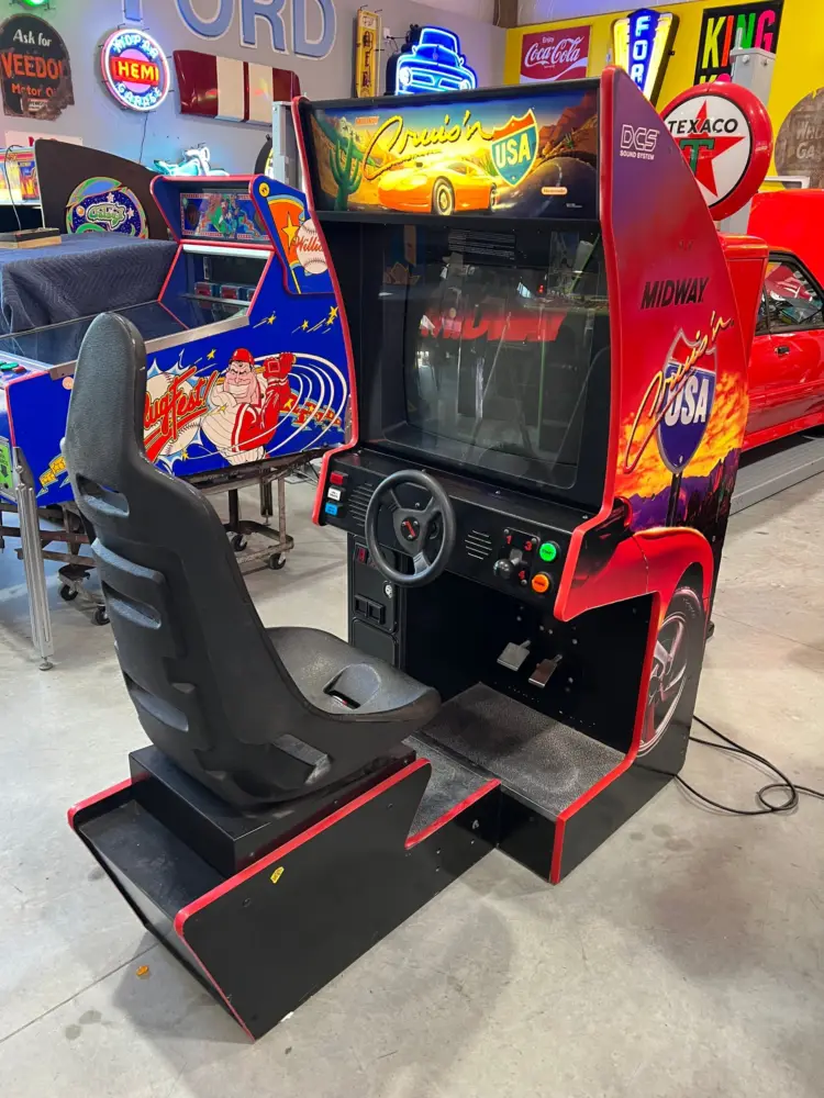 Midway Cruis'n USA Sit-Down Driving Arcade Machine by Midway - Used Original Cabinet