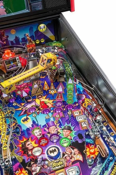 Stern Batman 66 Premium Pinball Machine by Stern pinball machine