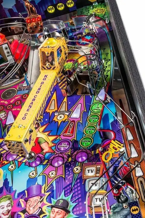 Stern Batman 66 Premium Pinball Machine by Stern pinball machine
