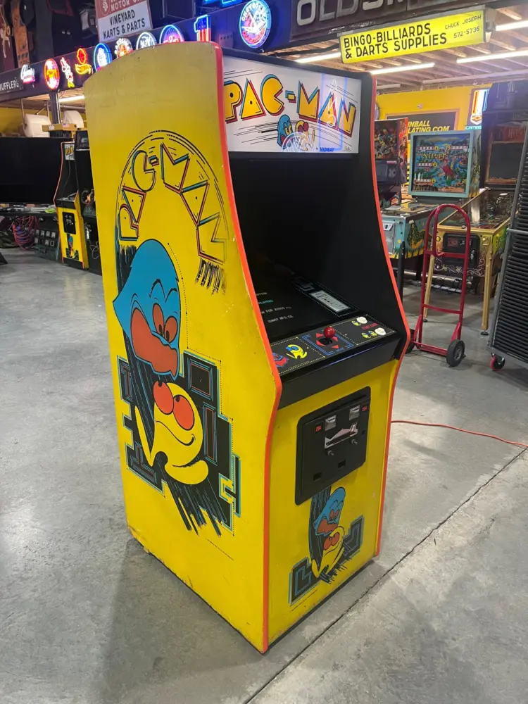 Midway Pac-Man Arcade Machine by Midway - Used Original Cabinet