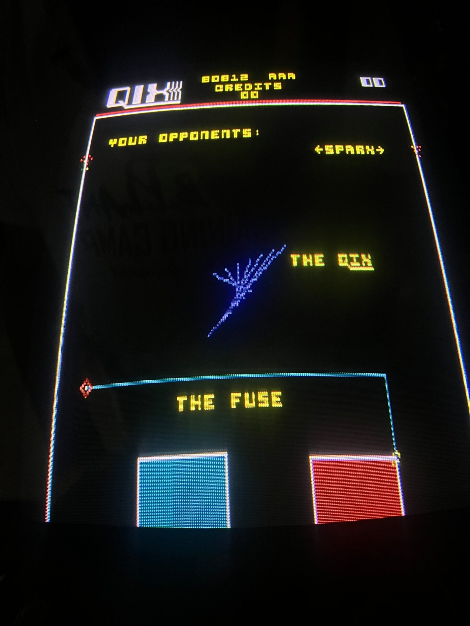 SPACE INVADERS / QIX COMBO Taito Reunion Arcade Game - Works 100% - Two All Time Greats in One Cabinet!