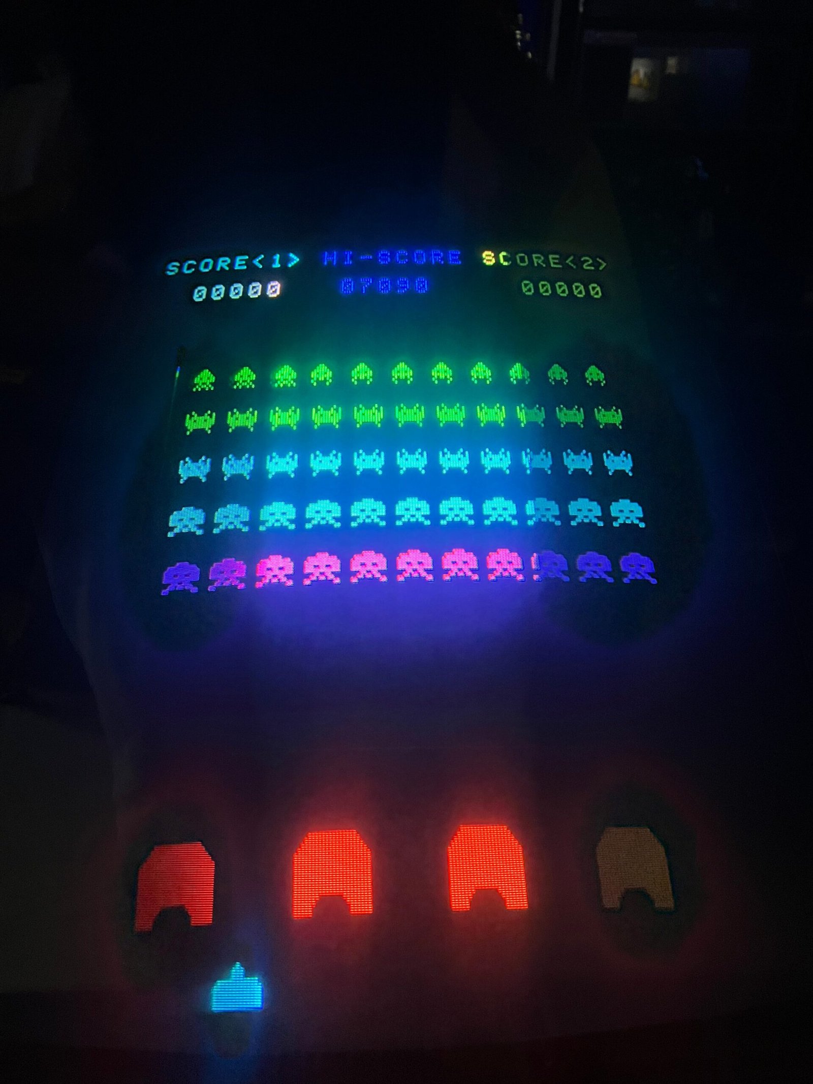 SPACE INVADERS / QIX COMBO Taito Reunion Arcade Game - Works 100% - Two All Time Greats in One Cabinet!