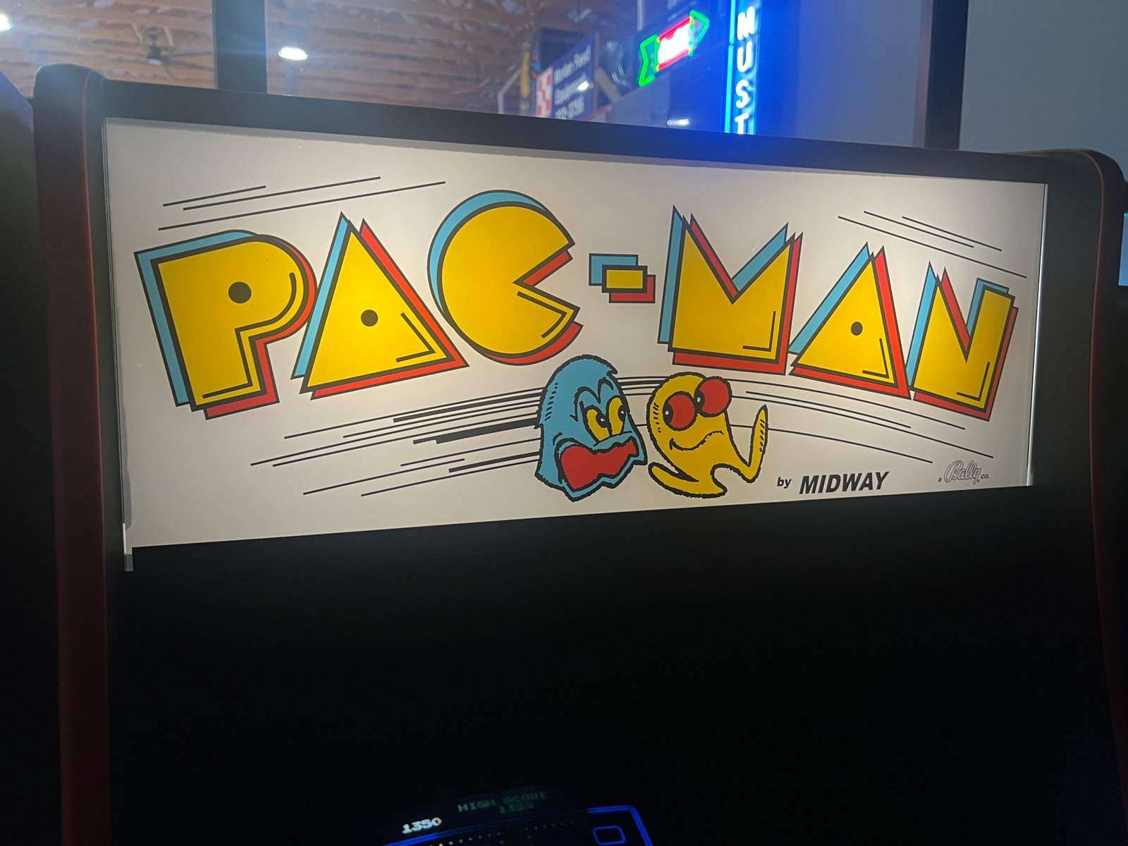 Pac-Man Arcade Game - Original Game - Works 100% Used PACMAN