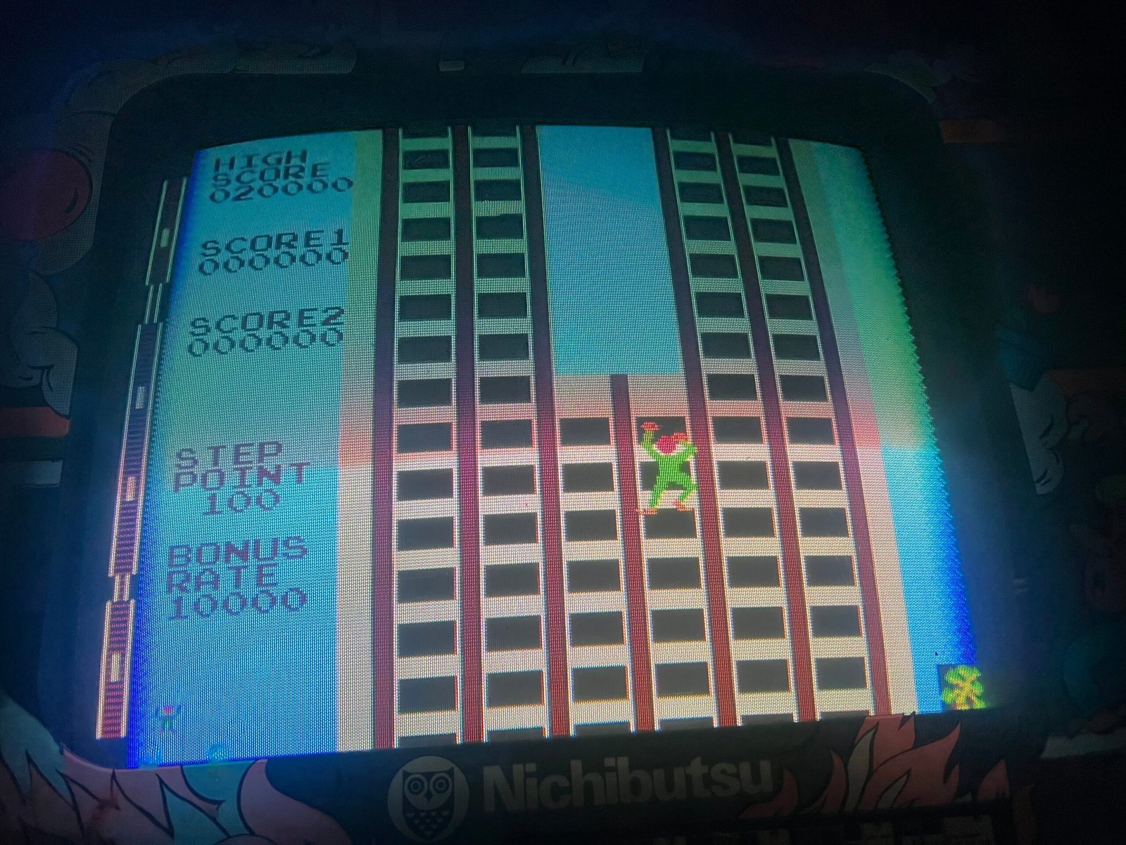 Nichibutsu CRAZY CLIMBER - Nichibutsu Arcade Game - Works 100% - Rarer Classic - Hard to Find!