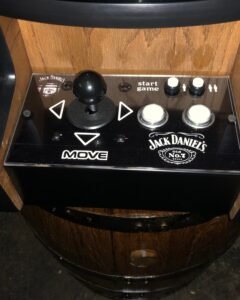 Tennessee Whiskey Barrel Multigame - Sixty Classic Games in One Unit - 1 Year Warranty! Used Barrel