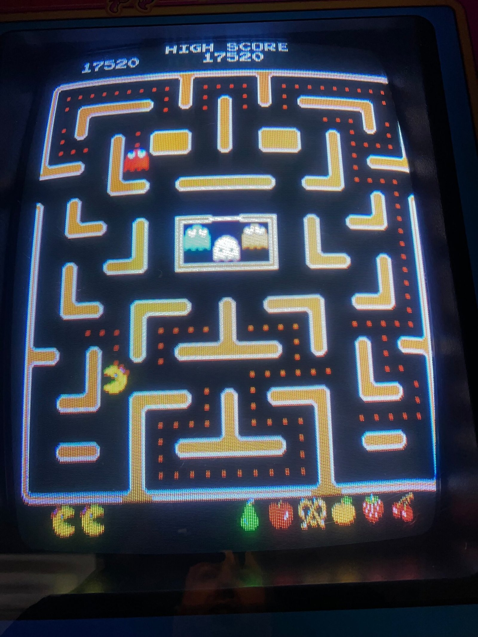 Original Ms Pac-Man Arcade Game Speed Chip - Nice Original Ms PacMan Cabinet - Works 100%