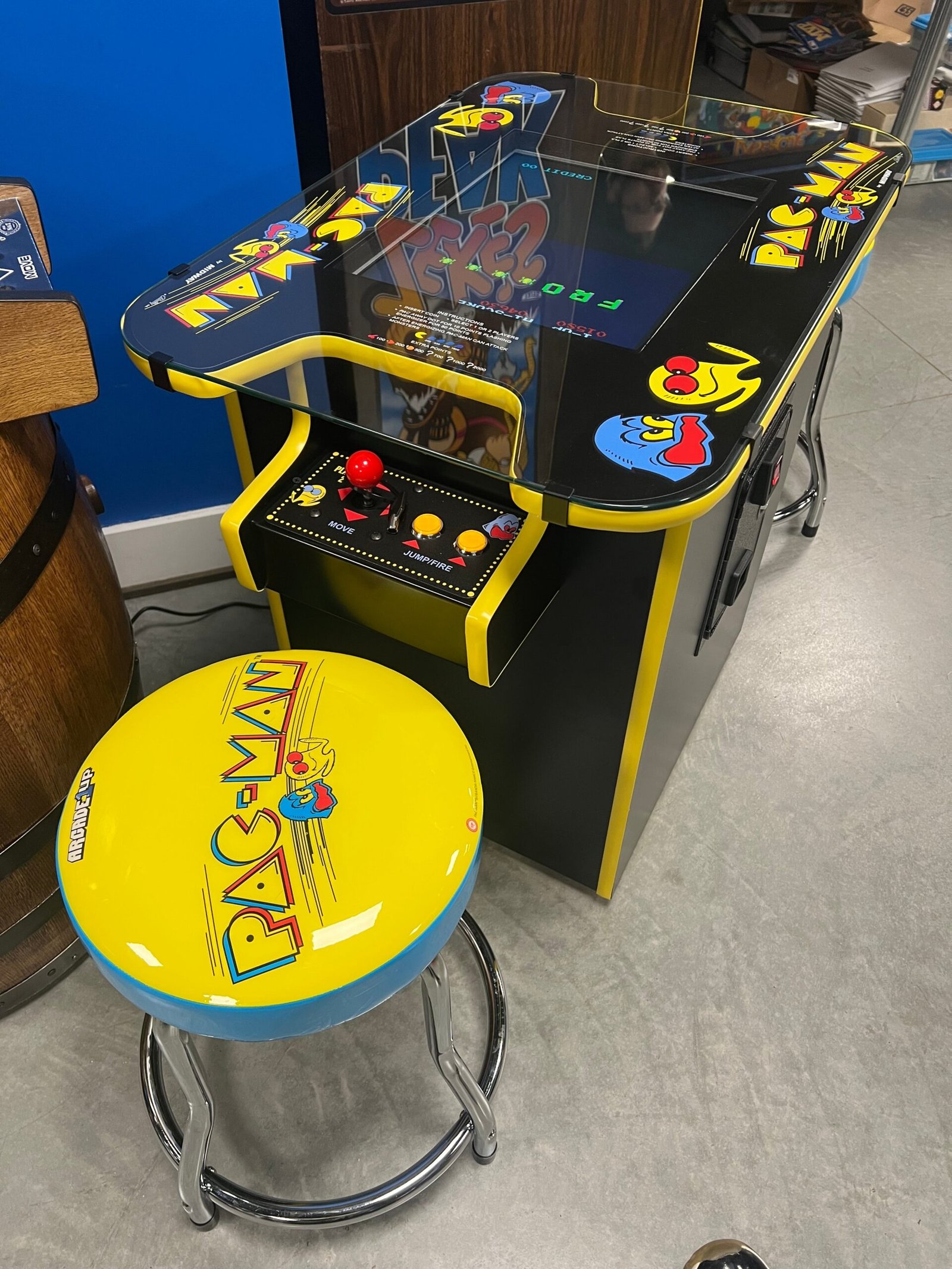 Pac-Man Multicade Multigame - Sixty 60 Classic Games in One Cabinet - 1 Year Warranty!