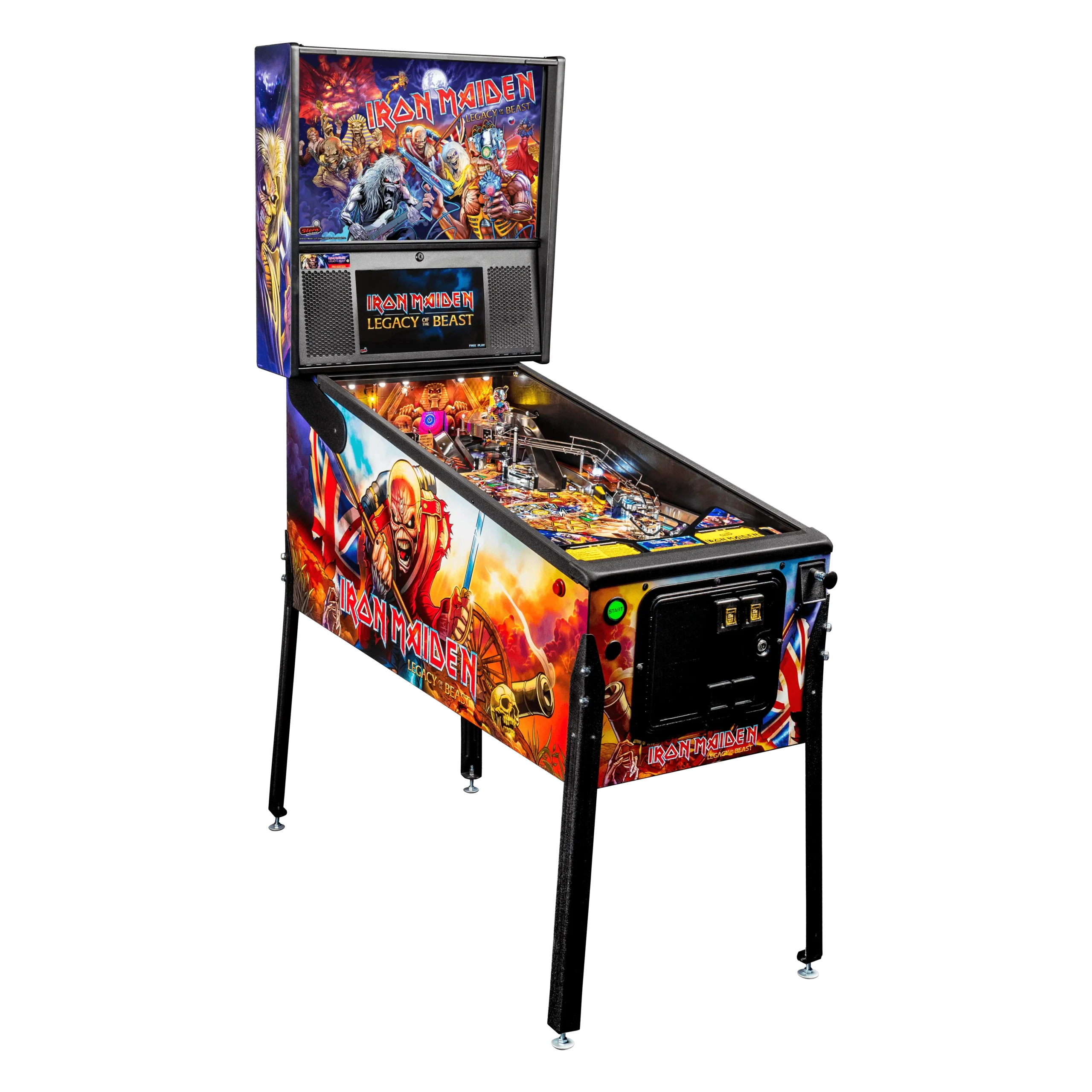 Stern Iron Maiden Pro Pinball Machine by Stern