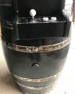 Tennessee Whiskey Barrel Multigame - Sixty Classic Games in One Unit - 1 Year Warranty! Used Barrel