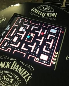 Tennessee Whiskey Barrel Multigame - Sixty Classic Games in One Unit - 1 Year Warranty! Used Barrel