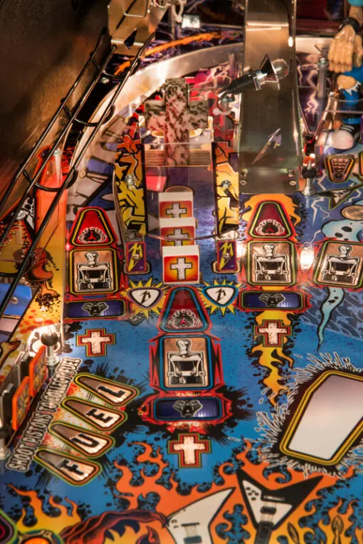 Stern Metallica Pro Pinball Machine by Stern pinball machine