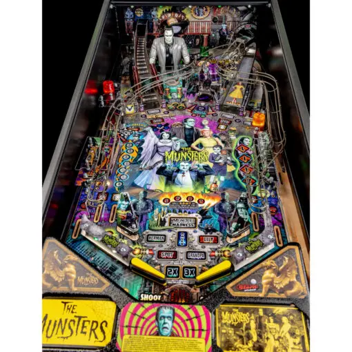 Stern The Munsters Pro Pinball Machine by Stern pinball machine