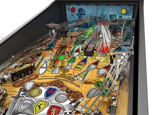 Stern Game of Thrones Pro Pinball Machine by Stern pinball machine
