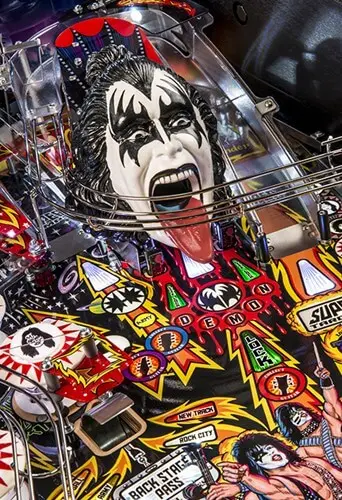 Stern KISS Premium Pinball Machine by Stern pinball machine