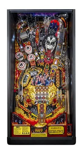 Stern KISS Premium Pinball Machine by Stern pinball machine