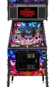 Stranger Things Premium Pinball Machine by Stern