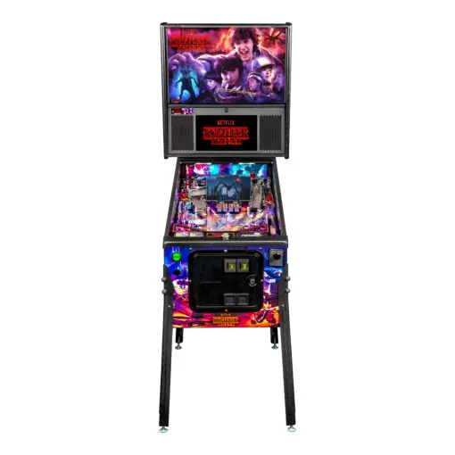 Stern Stranger Things Premium Pinball Machine by Stern pinball machine