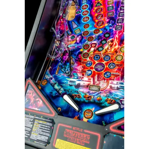 Stern Stranger Things Premium Pinball Machine by Stern pinball machine