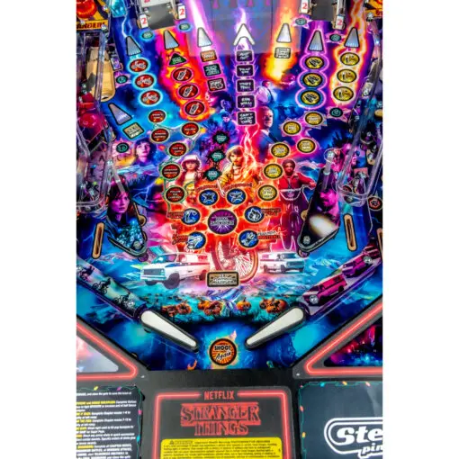 Stern Stranger Things Premium Pinball Machine by Stern pinball machine