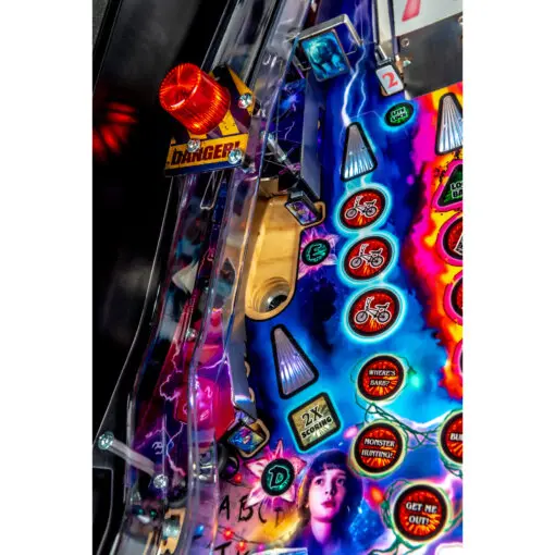 Stern Stranger Things Premium Pinball Machine by Stern pinball machine