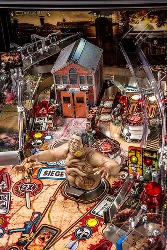 Stern The Walking Dead Pro Pinball Machine by Stern pinball machine