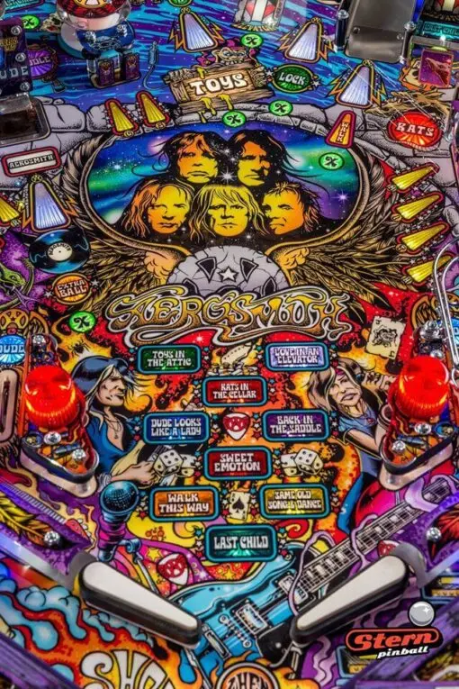 Stern Aerosmith Pro Pinball Machine by Stern pinball machine